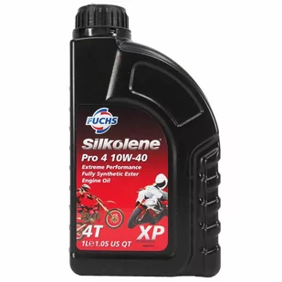 FUCHS Silkolene Pro 4 XP 10w40 1L - olej motocyklowy syntetyczny - Oleje silnikowe - miniaturka - grafika 1