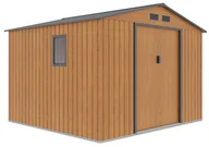 Altany ogrodowe - Domek Na Narzędzia Hudson 277X255Cm Oak Grey - Hardmaister - miniaturka - grafika 1