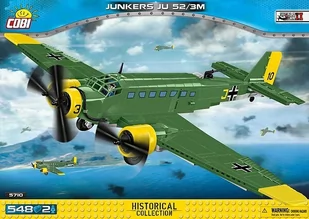 Cobi Niemiecki samolot trójsilnikowy - Junkers Ju52/3m 5710 - Klocki - miniaturka - grafika 1
