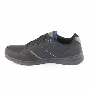 Obuwie męskie Badoxx mxc-8243 czarno - niebieskie - Buty sportowe męskie - miniaturka - grafika 3