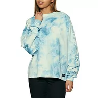Koszulki i topy damskie - Dr. Denim Damska koszulka z długim rękawem Lily Long Sleeve, Blue Td No Regrets, L - miniaturka - grafika 1