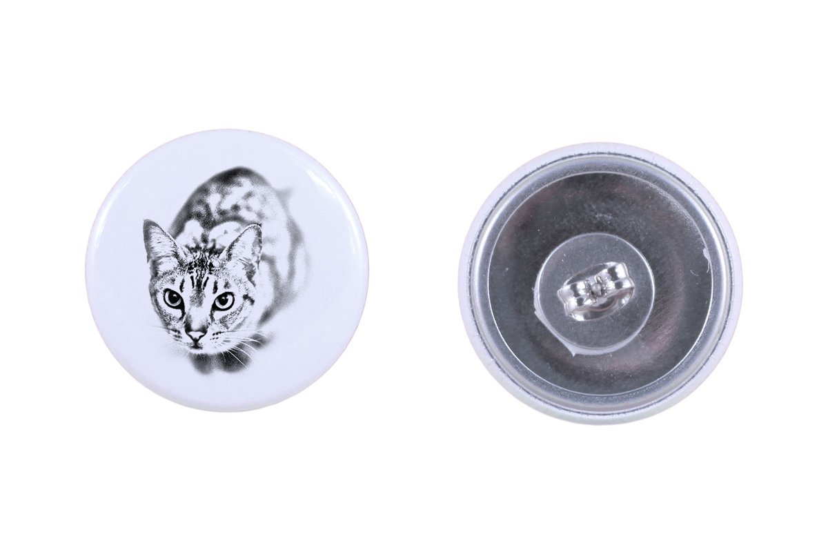 Ocicat kolczyki z kotem mały Art-Dog