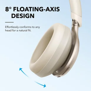Anker Soundcore Space One Headphones ANC białe - Słuchawki - miniaturka - grafika 6
