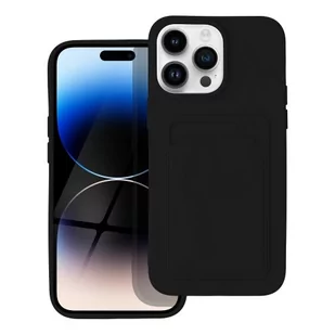 OEM Futerał Card Case Do Iphone 14 Pro Max Czarny - Etui i futerały do telefonów - miniaturka - grafika 1