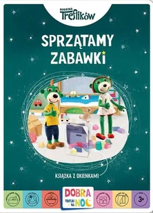 Sprzątamy zabawki. Książka z okienkami. Rodzina treflików - Książki edukacyjne Sprzątamy zabawki. Książka z okienkami. Rodzina treflików - Książki edukacyjne - miniaturka - grafika 2