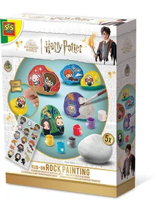 SES Zestaw kreatywny "Harry Potter - Stone painting" - 5+ - Zabawki kreatywne - miniaturka - grafika 1