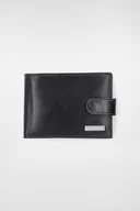 Portfele - Portfel Skórzany Ciemnobrązowy PM3 - miniaturka - grafika 1