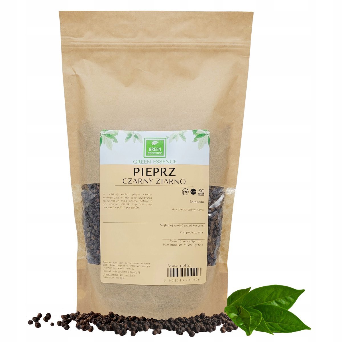PIEPRZ CZARNY ZIARNISTY aromatyczny kulki bez dodatków 100g