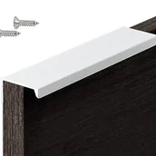 Zawiasy, okucia i inne akcesoria - Zestaw 6 uchwytów kuchennych, meblowych, szafkowych, ukrytych uchwytów do szuflad, długość 120 mm - miniaturka - grafika 1