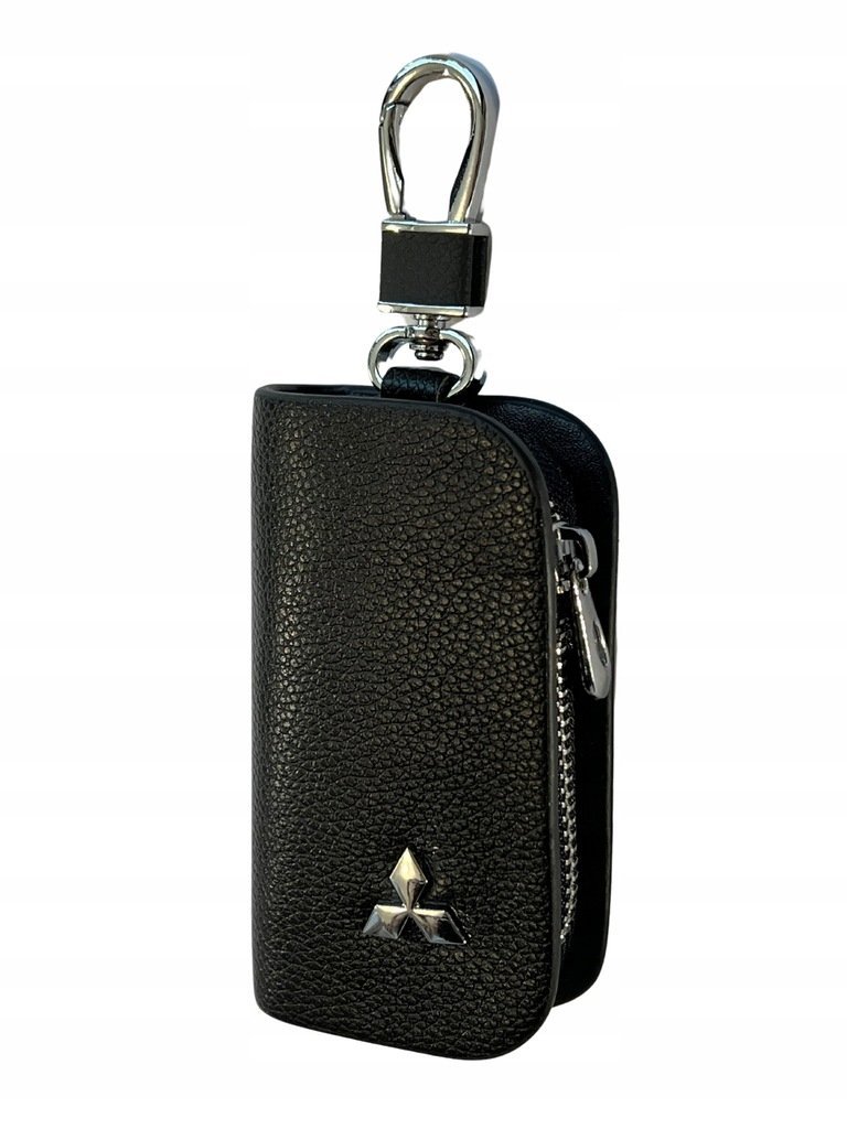 SKÓRZANE ETUI na klucze MITSUBISHI KLUCZYK samochodowy ELEGANCKI brelok