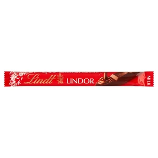 Lindt Lindor Czekolada mleczna z nadzieniem 38 g - Batoniki - miniaturka - grafika 1