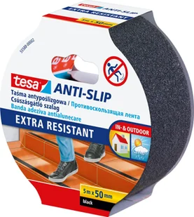 Tesa antypoślizgowa taśma dwustronna czarna 5m x 50mm 18357960 - Akcesoria BHP - miniaturka - grafika 1