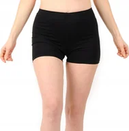 Legginsy - Szorty Legginsy damskie Kolarki Krótkie Spodenki Czarne XXXL - miniaturka - grafika 1