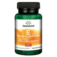 Witaminy i minerały - SWANSON Witamina E 400 IU mieszanka tokoferoli Vitamin E mixed tocopherols 100 kapsułek - miniaturka - grafika 1