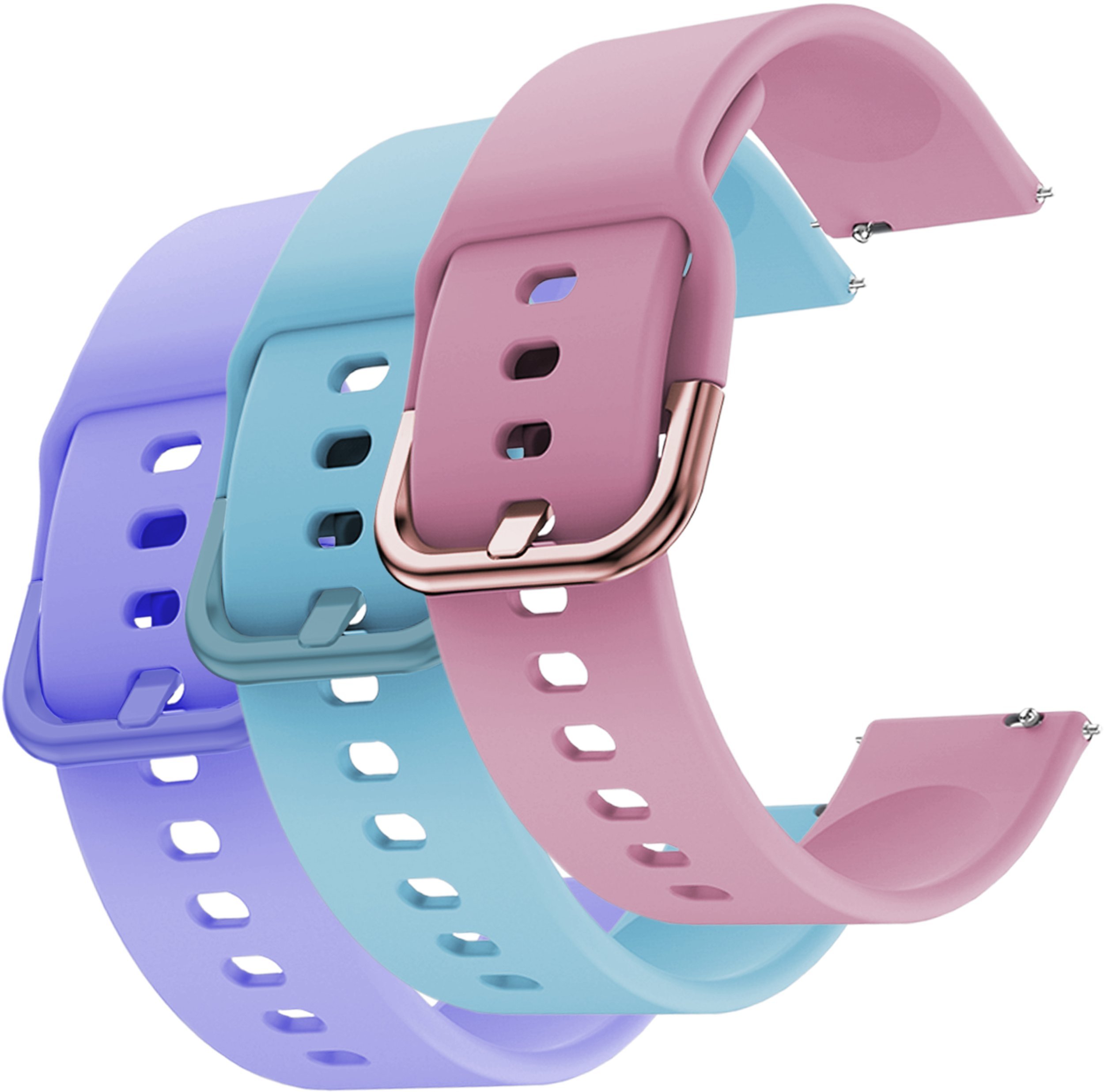 ChronSmarta Zestaw: 3x pasek ChronSmarta do smartwach'a Garmin Forerunner 255S 265S Venu 2S 3S Vivoactive 4S