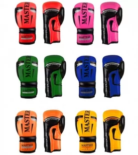 Masters Fight Equipment, Rękawice bokserskie, PU-FT, rozmiar 10 - Rękawice bokserskie - miniaturka - grafika 1