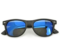 Okulary korekcyjne, oprawki, szkła - Okulary przeciwsłoneczne z polaryzacją lustrzanki drs-62c5 - miniaturka - grafika 1