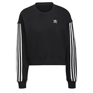 Bluzy damskie - adidas Bluza damska, Czarny - miniaturka - grafika 1