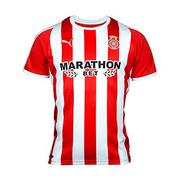 Koszulki i topy damskie - GIRONA FC GIRONA FC Damska koszulka zespołu 2019-20 czerwony czerwony XS 4060981725602 - miniaturka - grafika 1