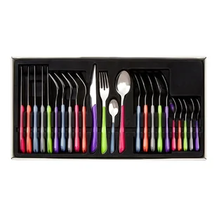 Sztućce ze stali nierdzewnej 24 szt. – Premier Housewares - Zestawy sztućców - miniaturka - grafika 1