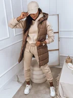 Kamizelki damskie - Kamizelka damska ARAS kamelowa Dstreet TY2852-M - miniaturka - grafika 1