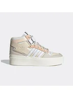 Trampki damskie - adidas Skórzane sneakersy "FORUM BONEGA MID" ze wzorem - miniaturka - grafika 1