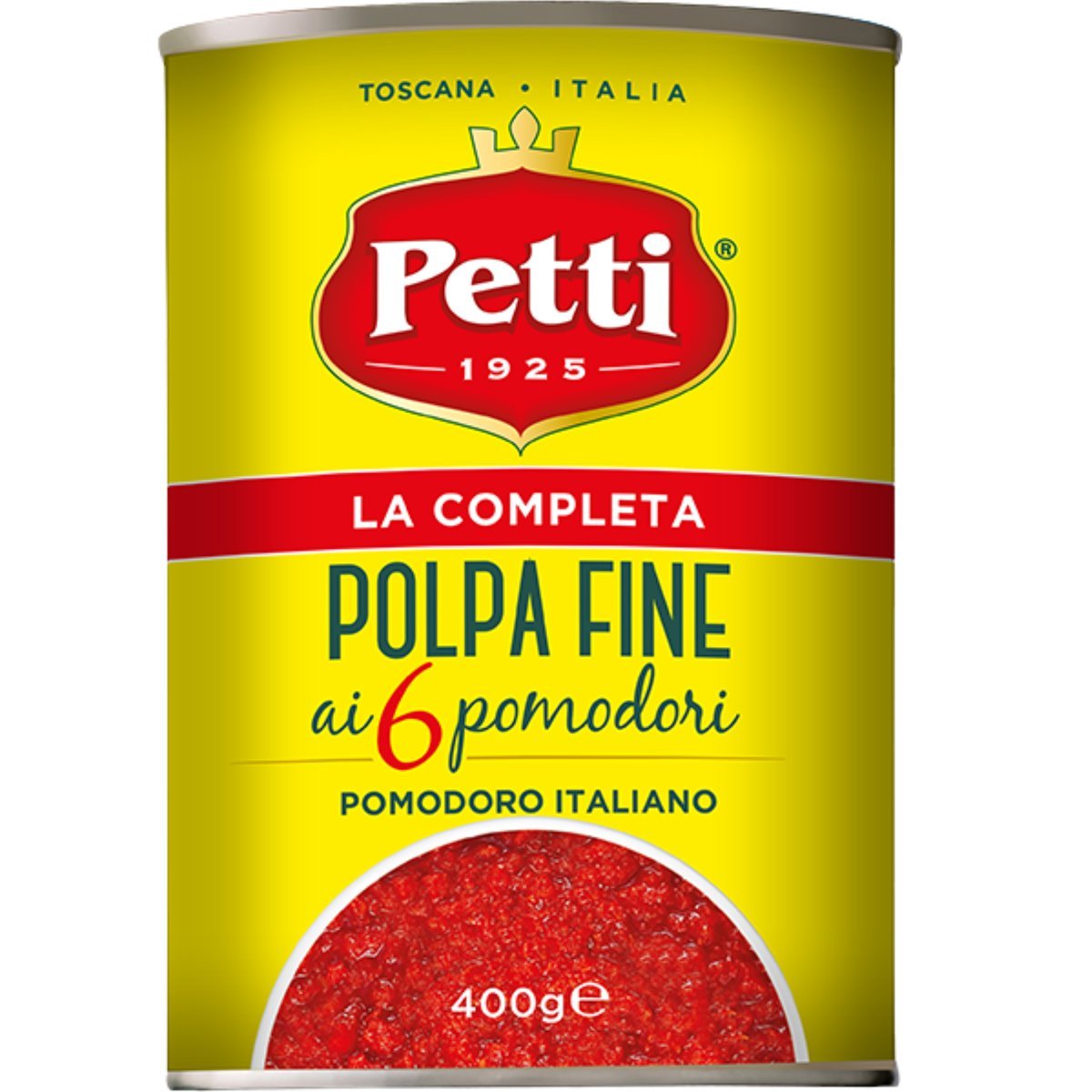 Petti Polpa Fine 200g włoska pulpa pomidorowa z 6 regionów Włoch