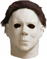 Dodatki do strojów karnawałowych - MASKA HALLOWEEN MICHAEL MYERS HORROR KOSTIUM NA TWARZ PRZEBRANIE LATEKS - miniaturka - grafika 1