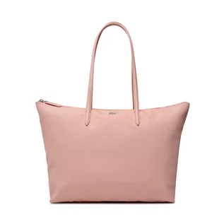 Torebki damskie - Lacoste Torebka L Shopping Bag NF1888PO Mellow Rose - grafika 1