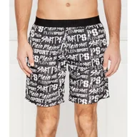 Kąpielówki męskie - Plein Sport Szorty kąpielowe | Regular Fit - miniaturka - grafika 1
