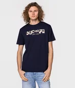 Koszulki męskie - T-shirt slim LC BLOCK1 1010 NAVY-M - miniaturka - grafika 1
