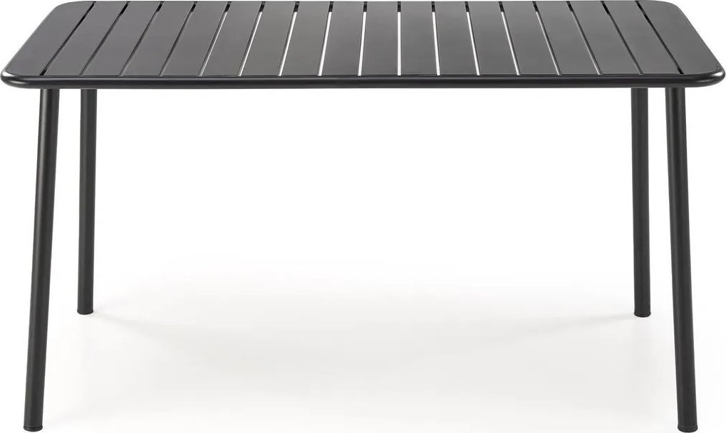Halmar Stół ogrodowy BOSCO 70x140 czarny HALMAR