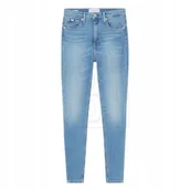 Spodnie damskie - Spodnie Calvin Klein Jeans Super Skinny W J20J218627 25 - miniaturka - grafika 1