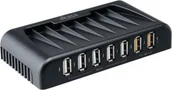 Huby USB - HUB USB Akasa 7x USB-A 2.0 (AK-HB-12BKCM) - miniaturka - grafika 1