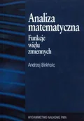 Podręczniki dla szkół wyższych - Analiza matematyczna. Funkcje wielu zmiennych - Birkholc Andrzej - miniaturka - grafika 1
