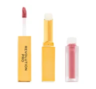 Balsamy do ust - REVOLUTION PRO SUPREME STAY 24H LIP DUO POMADKA DO UST 2W1 SECLUSION 1ML + 1,5G - miniaturka - grafika 1