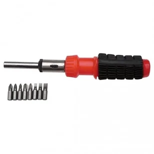 Top Tools wkrętak z grzechotką, 8 końcówek, 39D181 - Śrubokręty - miniaturka - grafika 2