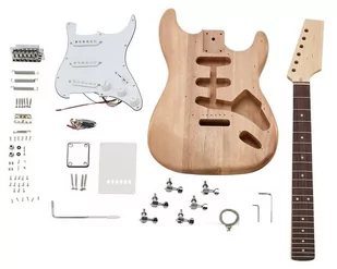 Gitara elektryczna DIY Harley Benton Electric Guitar Kit ST-Style - Gitary elektryczne - miniaturka - grafika 1