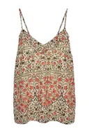 Bluzki damskie - Bluzka damska Vero Moda Bitten Top na szelkach -L - miniaturka - grafika 1