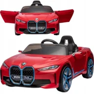 Pojazdy elektryczne dla dzieci - Duże Auto na akumulator dla dzieci sterowane BMW i4 elektryczne dla dziecka - miniaturka - grafika 1