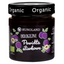 RUNOLAND (grzyby, zupy, przetwory) POWIDŁA ŚLIWKOWE BIO 230 g - RUNOLAND BP-5901641001423 - Konfitury, marmolady, powidła - miniaturka - grafika 1