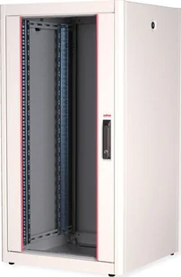 Szafa Roline ROLINE Netzwerkschrank Basic 48,26cm 19Zoll 22 HE 600x600 BxT Glastor grau - Szafy rack - miniaturka - grafika 1