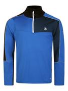 Koszulki sportowe męskie - Dare 2b Koszulka funkcyjna "Dignify II" w kolorze niebieskim - miniaturka - grafika 1