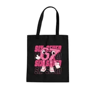 Torby i wózki na zakupy - Six seven 67 - Italian Brainrot - różowa wersja - torba na prezent - miniaturka - grafika 1