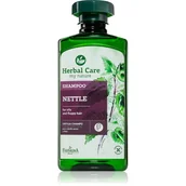 Żele pod prysznic dla mężczyzn - Herbal Care Szampon Pokrzywowy 330ml - miniaturka - grafika 1