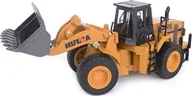 Kolekcjonerskie modele pojazdów - H-Toys Koparka ładowarka kołowa spychacz model z metalu Die-Cast H-toys 1813 1:60 - miniaturka - grafika 1