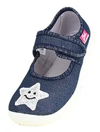 Kapcie damskie - Beck Dziewczęce Smile Low-Top Kapcie, Blau Dunkelblau 05, 23 EU - miniaturka - grafika 1