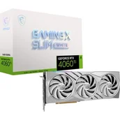 Karty graficzne - MSI GeForce RTX 4060 Ti GAMING X SLIM WHITE 16GB GDDR6 - miniaturka - grafika 1