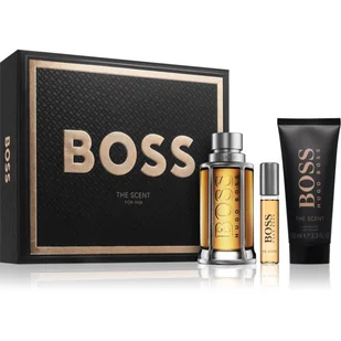 HUGO BOSS Boss The Scent SET1 Zestaw woda toaletowa 100 ml + woda toaletowa 10 ml + żel pod prysznic 100 ml - Zestawy perfum damskich - miniaturka - grafika 1