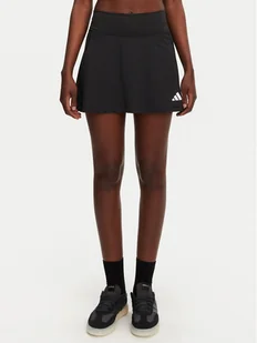 adidas Spódnico-szorty Optime JG6172 Czarny Slim Fit - Spodenki damskie - miniaturka - grafika 1